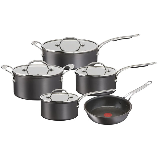 Tefal Jamie Oliver Cooks Classics Hard Anodised 5 Pc Pan Set