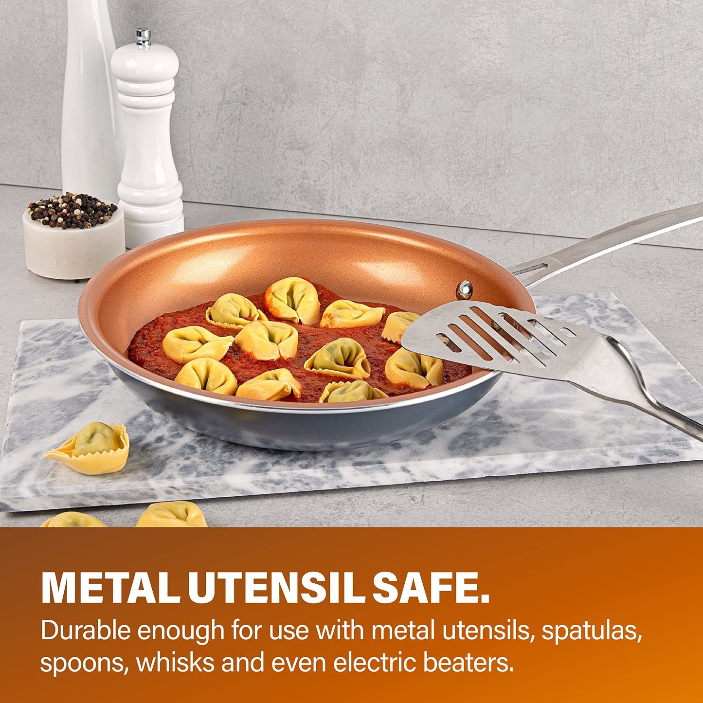 Gotham Steel 2 Pack-9.5" and 8.5" Fry Pan