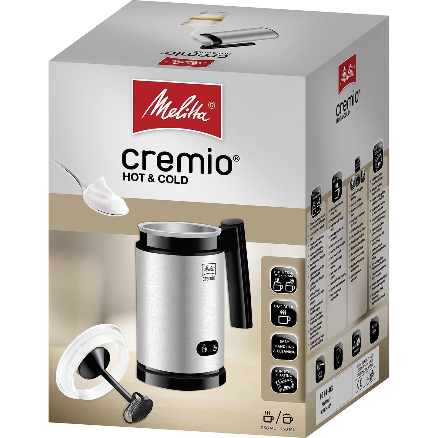 Melitta® Cremio II 1014-03 Edelstahl, 6758124