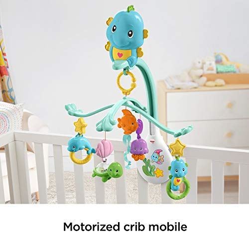 Fisher Price 3-in-1 Soothe and Play Seahorse Mobile