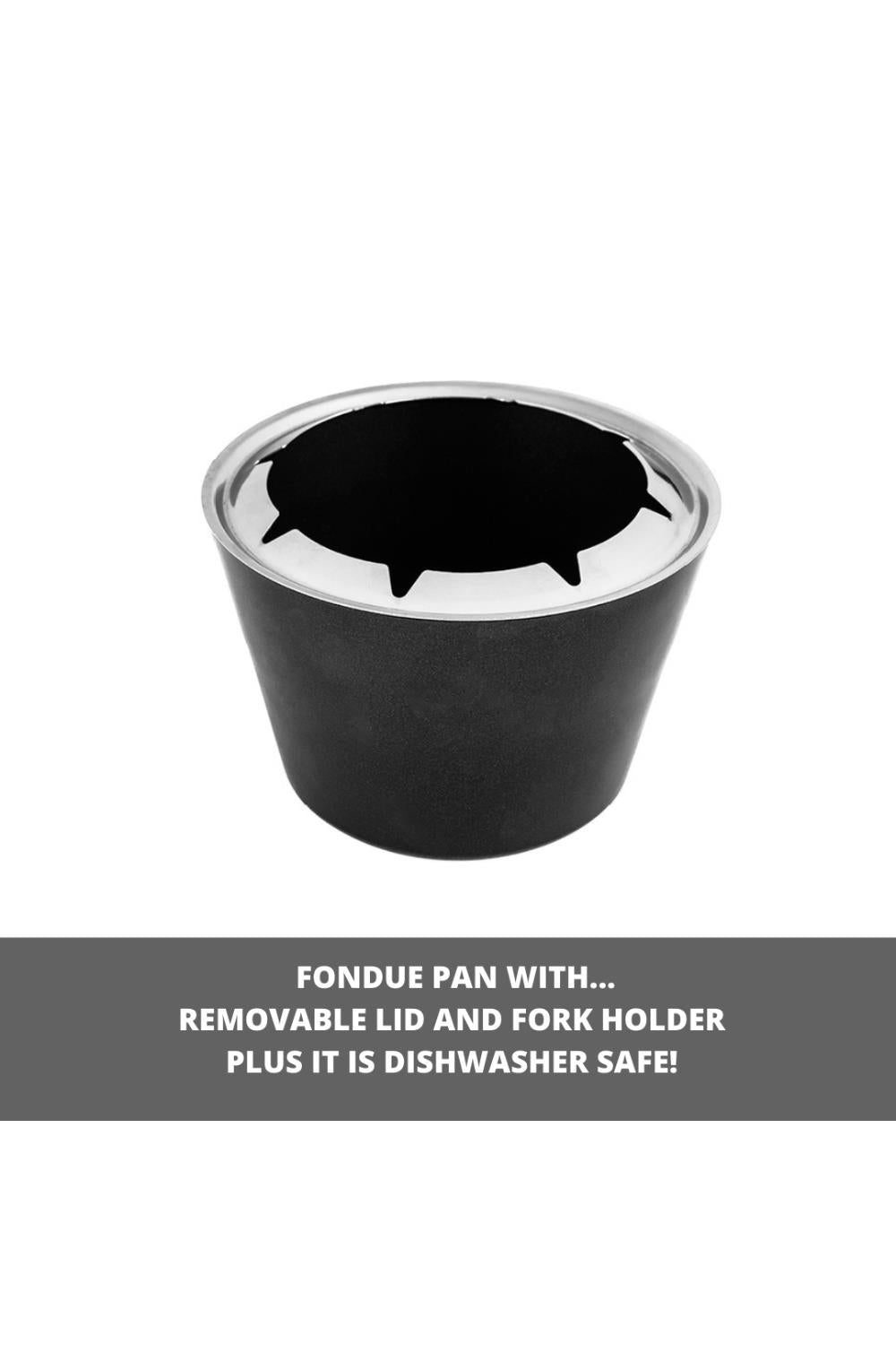 Gastroback Family & Friends Black Raclette & Fondue Set
