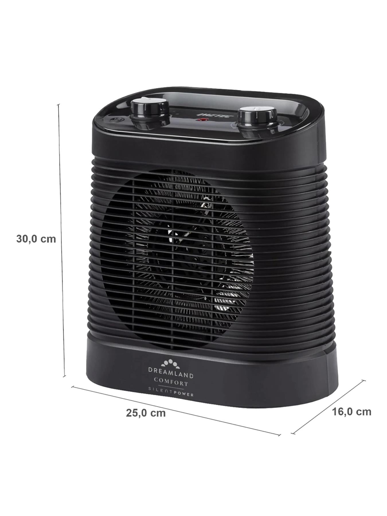 Dreamland Silent Power Comfort Fan Heater