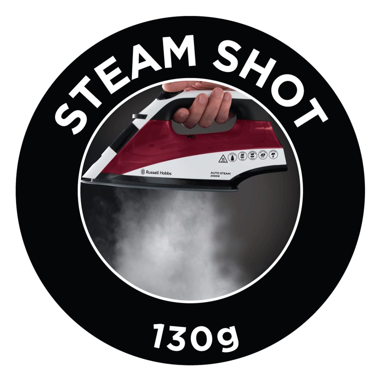 Russell Hobbs Auto Steam Pro Non-Stick Iron