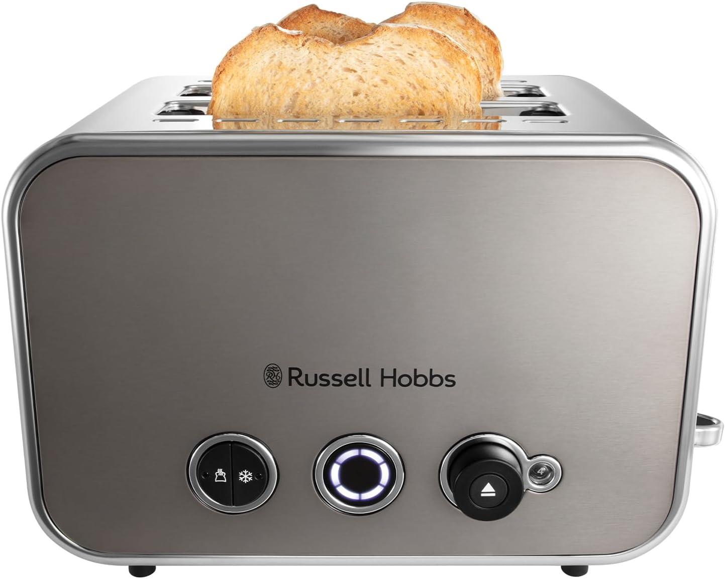 Russell Hobbs Distinctions 2 Slice Titanium Toaster