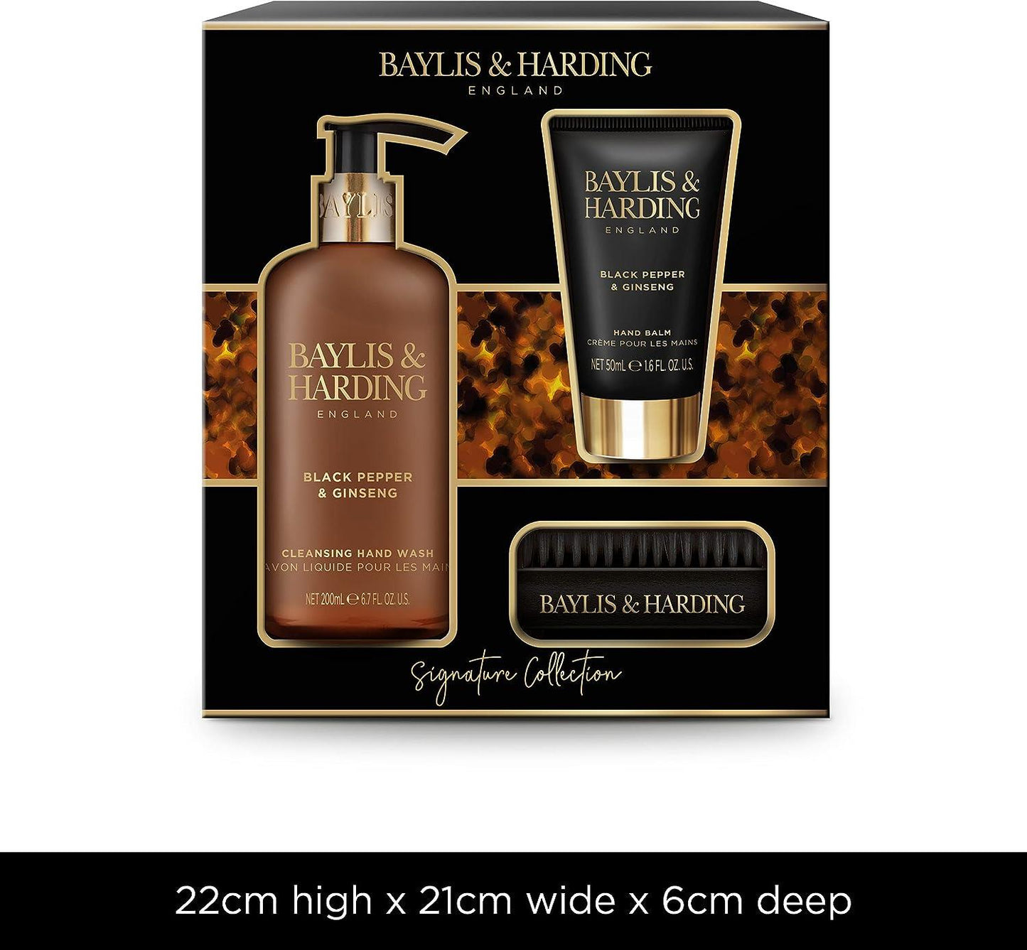 Baylis & Harding Black Pepper & Ginseng Luxury Hand Protector Gift Set