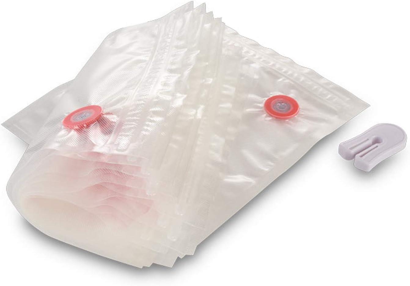 Solis 10 Pieces 26 x 35 cm Zip Vacuum Sealer Bags