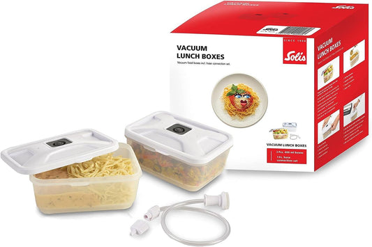 Solis Vacuum Lunch Boxes (2 x 600 ml)
