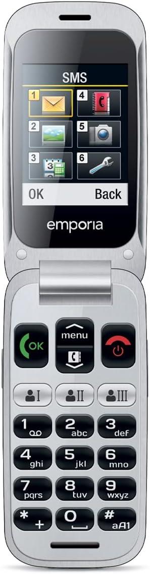 Emporia One Easy To Use Clamshell 2G Mobile Phone
