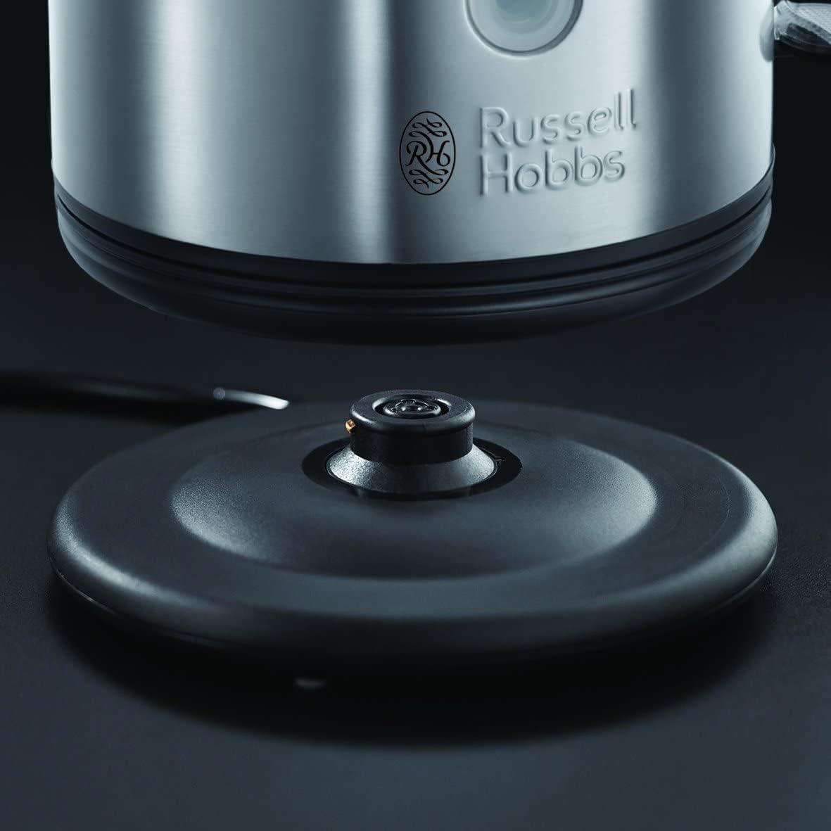 Russell Hobbs 1.7L Brushed Stainless Steel Snowdon Kettle