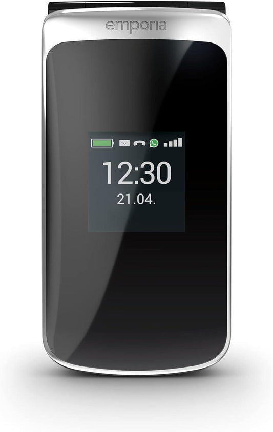 Emporia TOUCHsmart.2 Big button 4G Clamshell Phone with Touchscreen