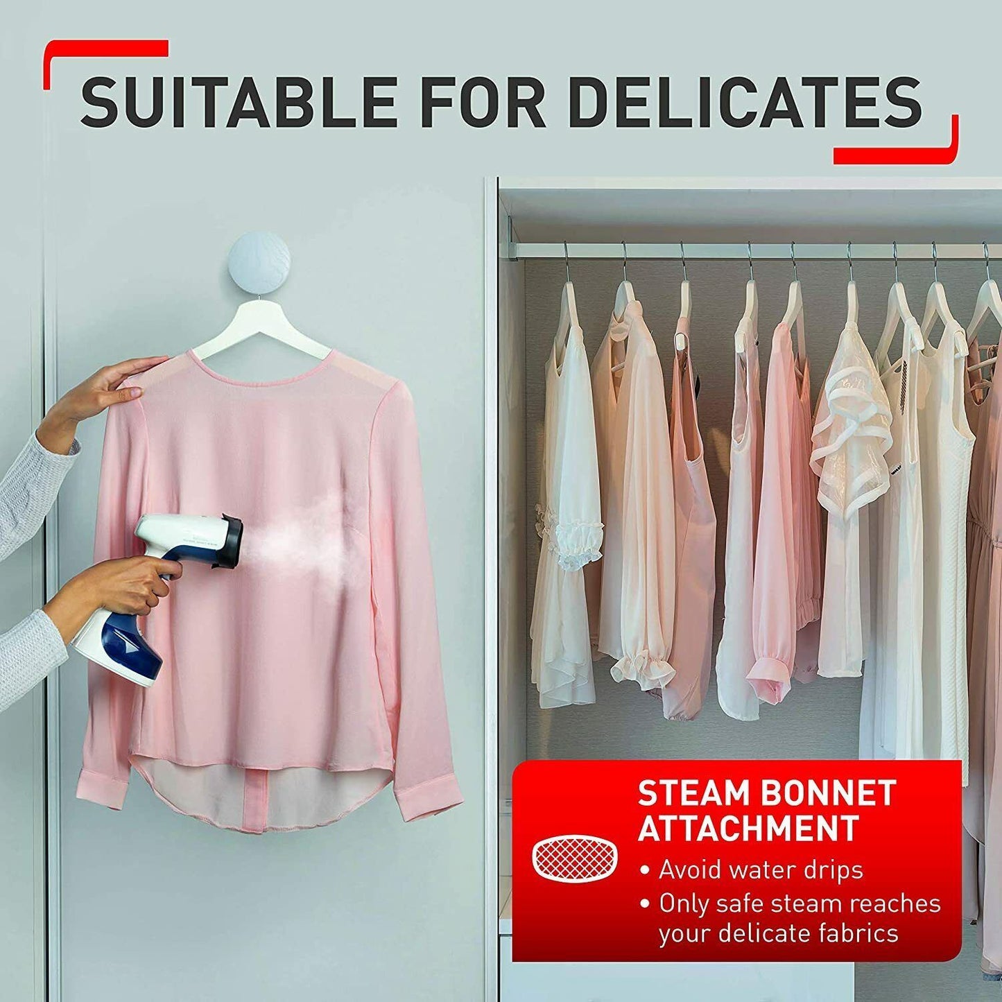 Tefal Access Minute Dual Voltage Garment Steamer