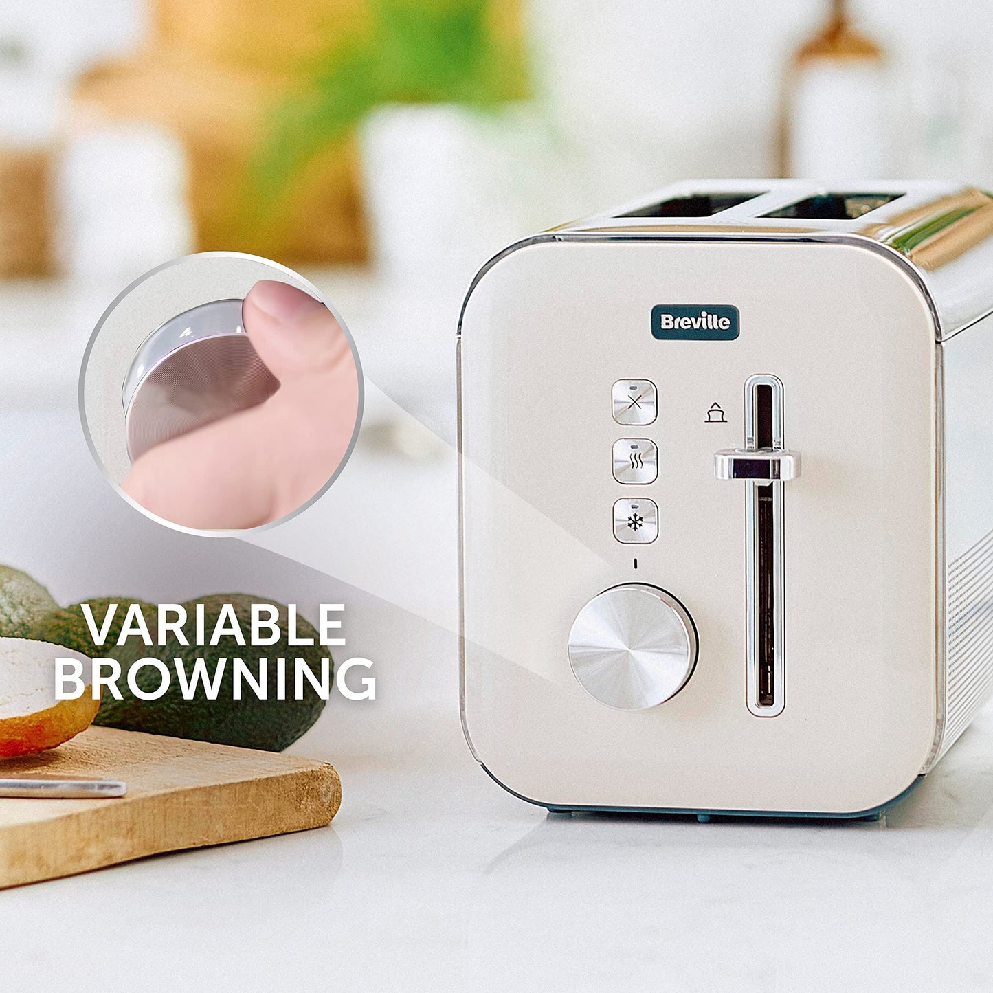 Breville High Gloss 2-Slice Toaster with High-Lift & Wide Slots