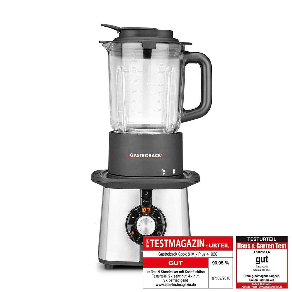 Gastroback 41020 blender - blenders (Glass, Stainless steel, Glass, 50/60 Hz, 220 - 240 V)