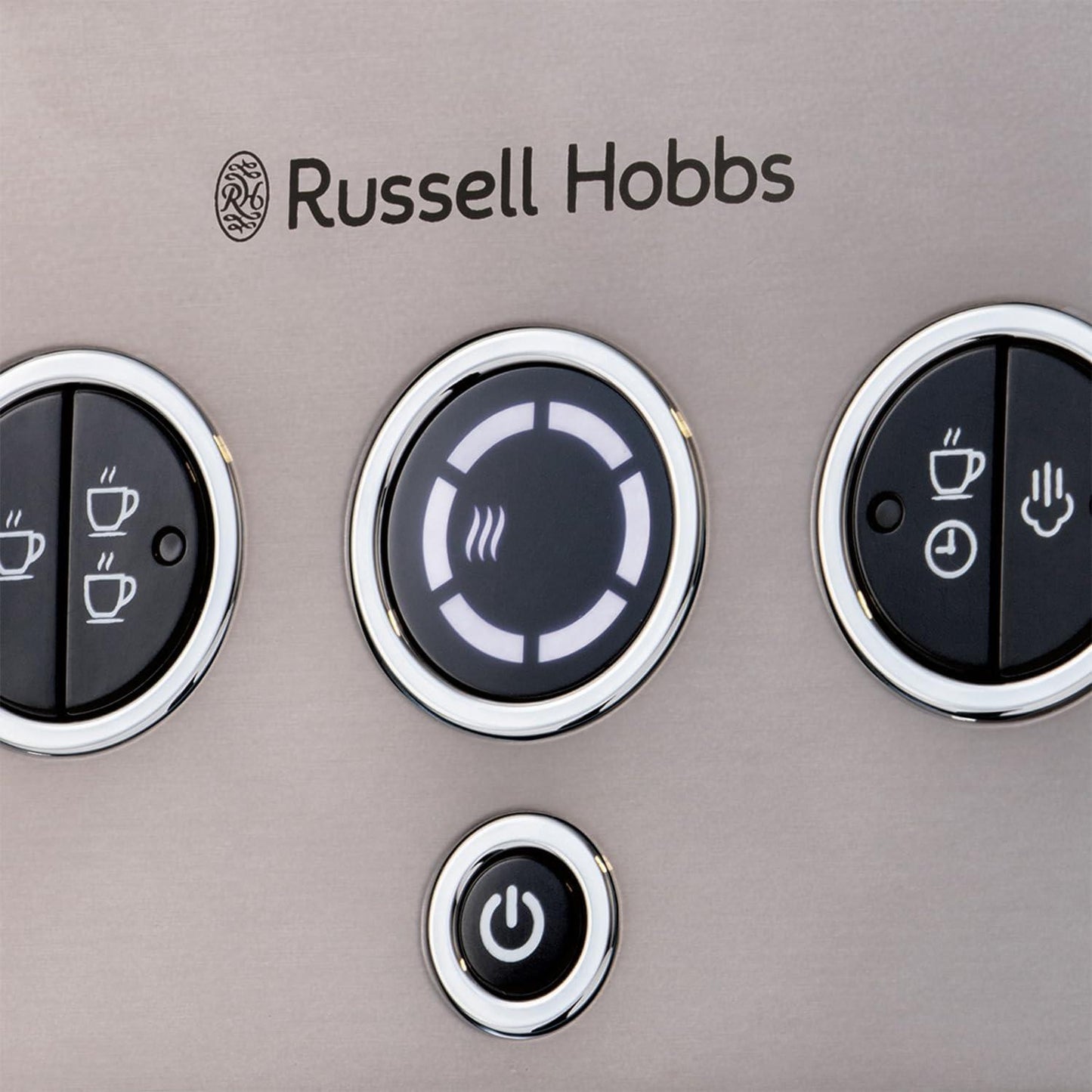Russell Hobbs Distinctions Titanium Espresso Coffee Machine