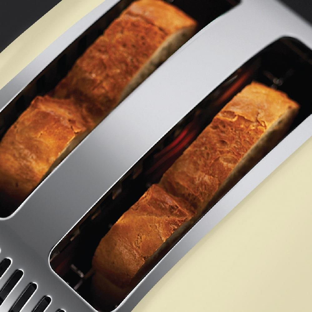 Russell Hobbs Colours Plus Cream 2 Slice Toaster