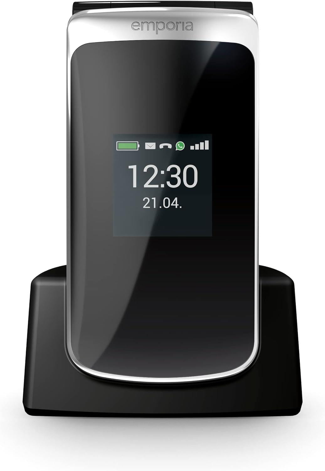 Emporia TOUCHsmart.2 Big button 4G Clamshell Phone with Touchscreen