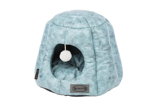 Scruffs Turquoise Knightsbridge Cat Bed