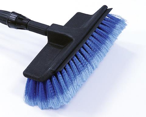 Streetwize Telescopic Car Wash Brush With Rubber Squeegee