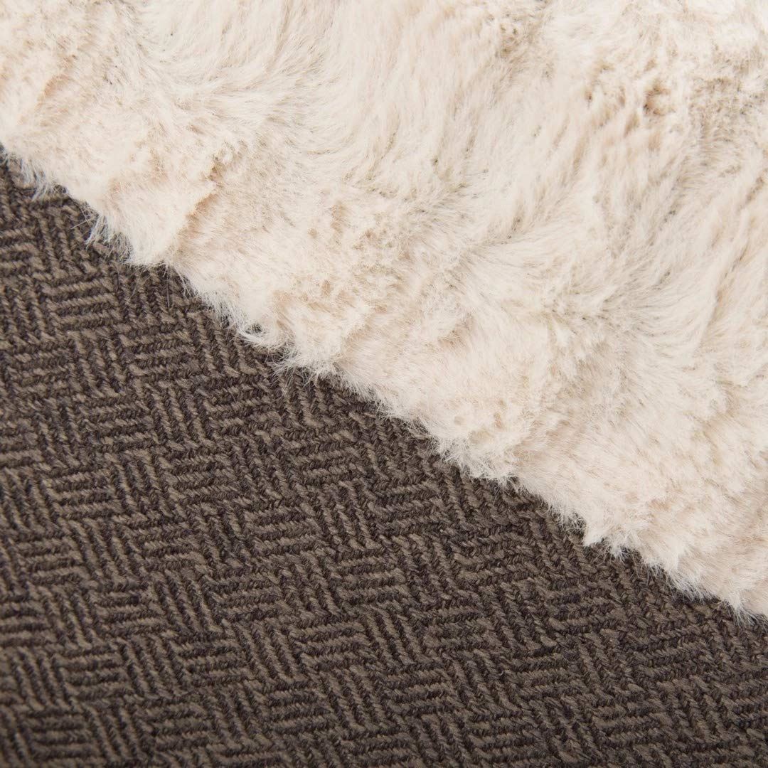 Scruffs Ellen Dog Mattress - Grey/Pink/Tan - M/L