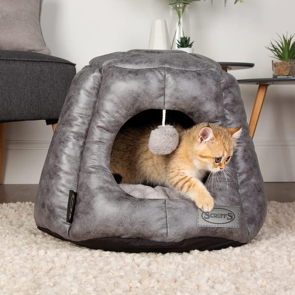 Scruffs Knightsbridge Cat Bed Grey