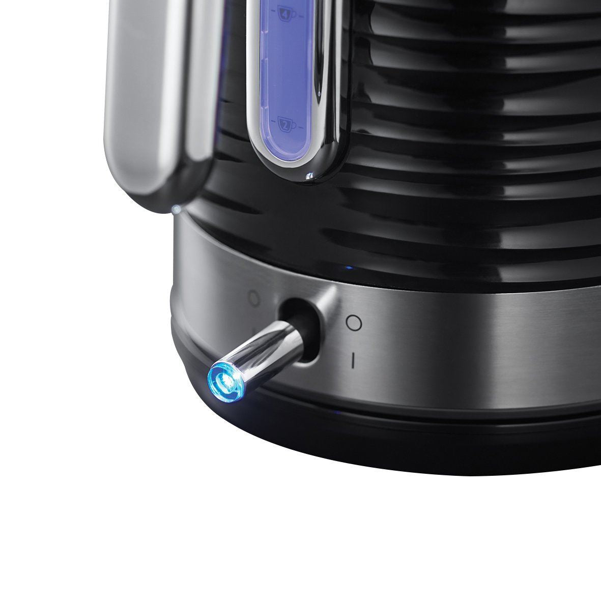 Russell Hobbs Inspire Black & Chrome 1.7L Electric Kettle