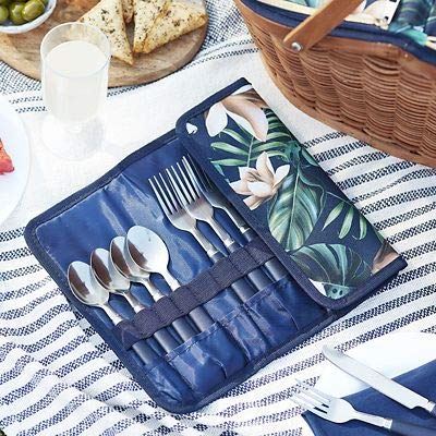 Navigate Summerhouse Java 4 Person Insulated Picnic Basket Cooler