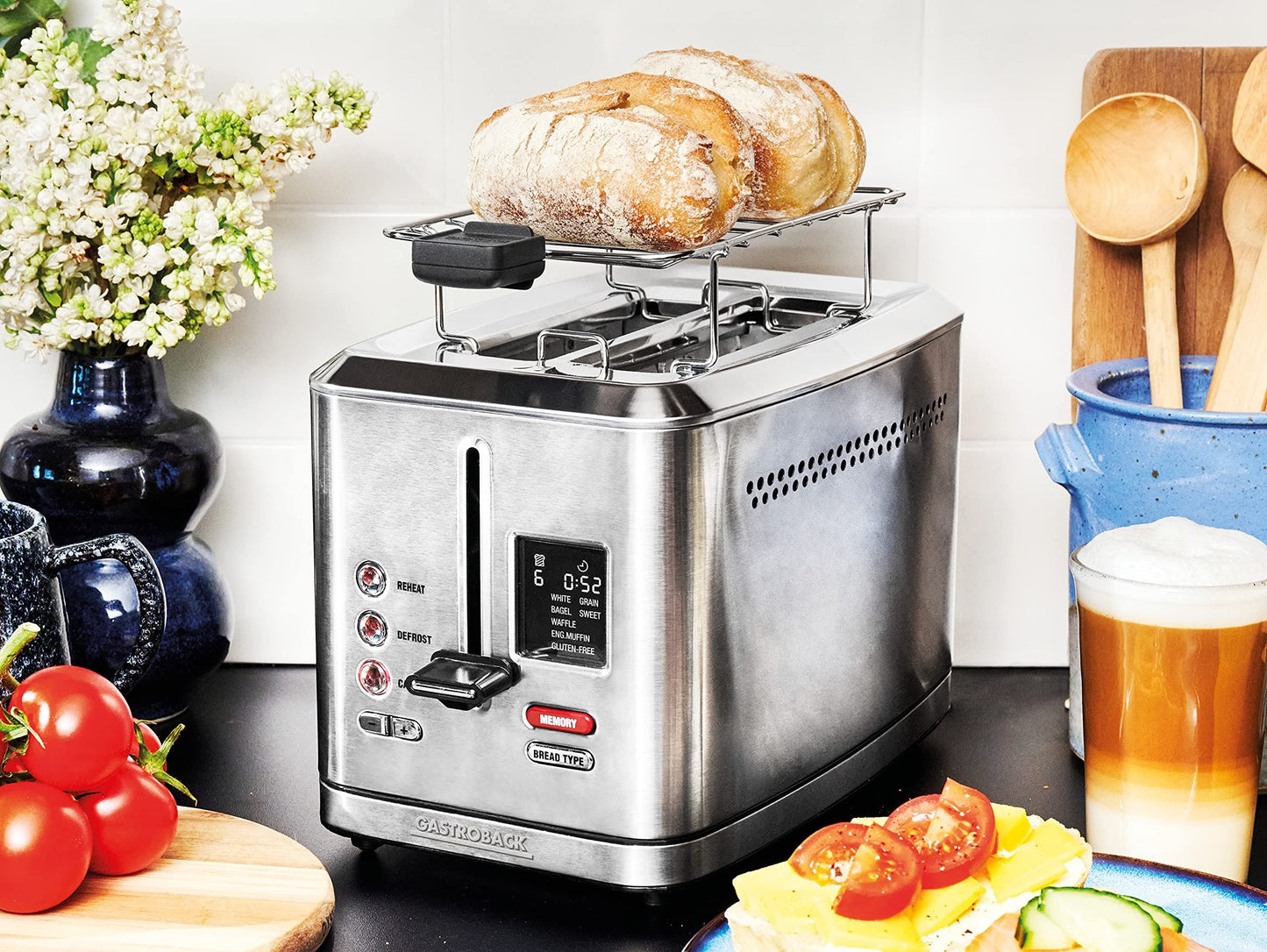 Gastroback Design Digital 2 Slice Toaster
