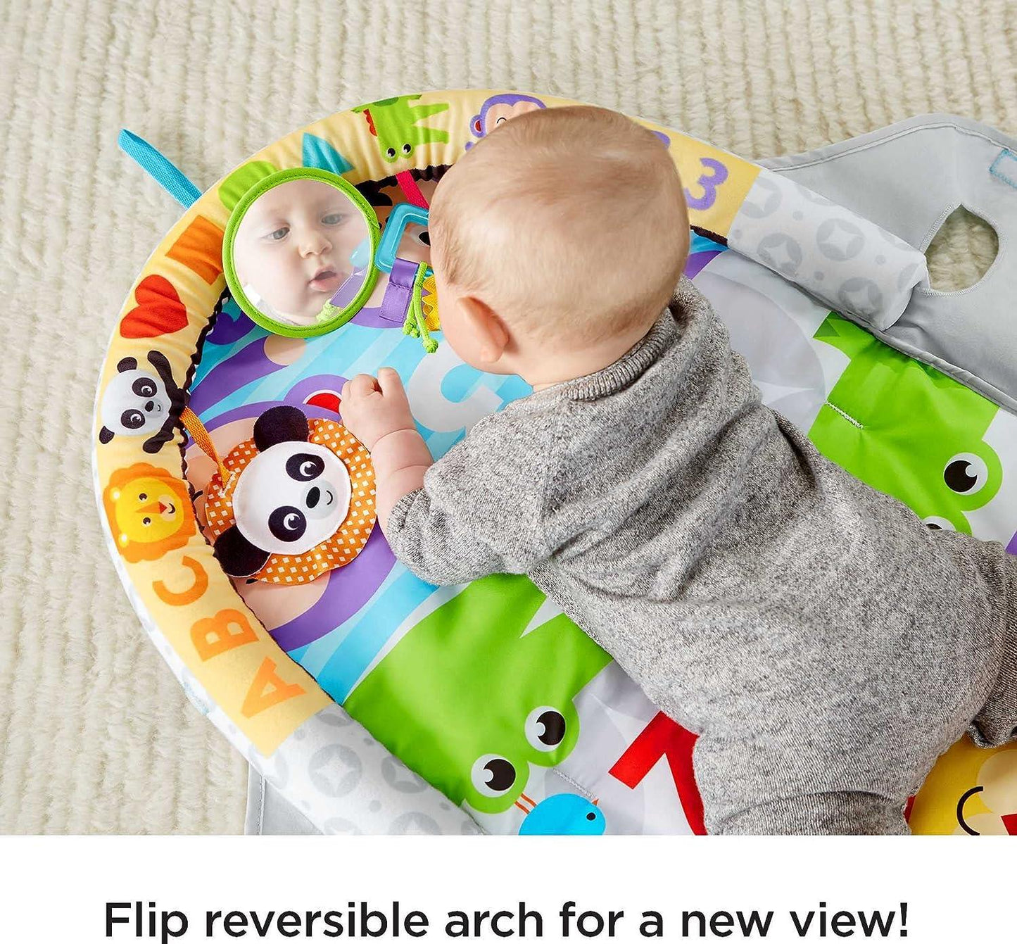 Fisher-Price 2-in-1 Flip and Fun Activity Gym