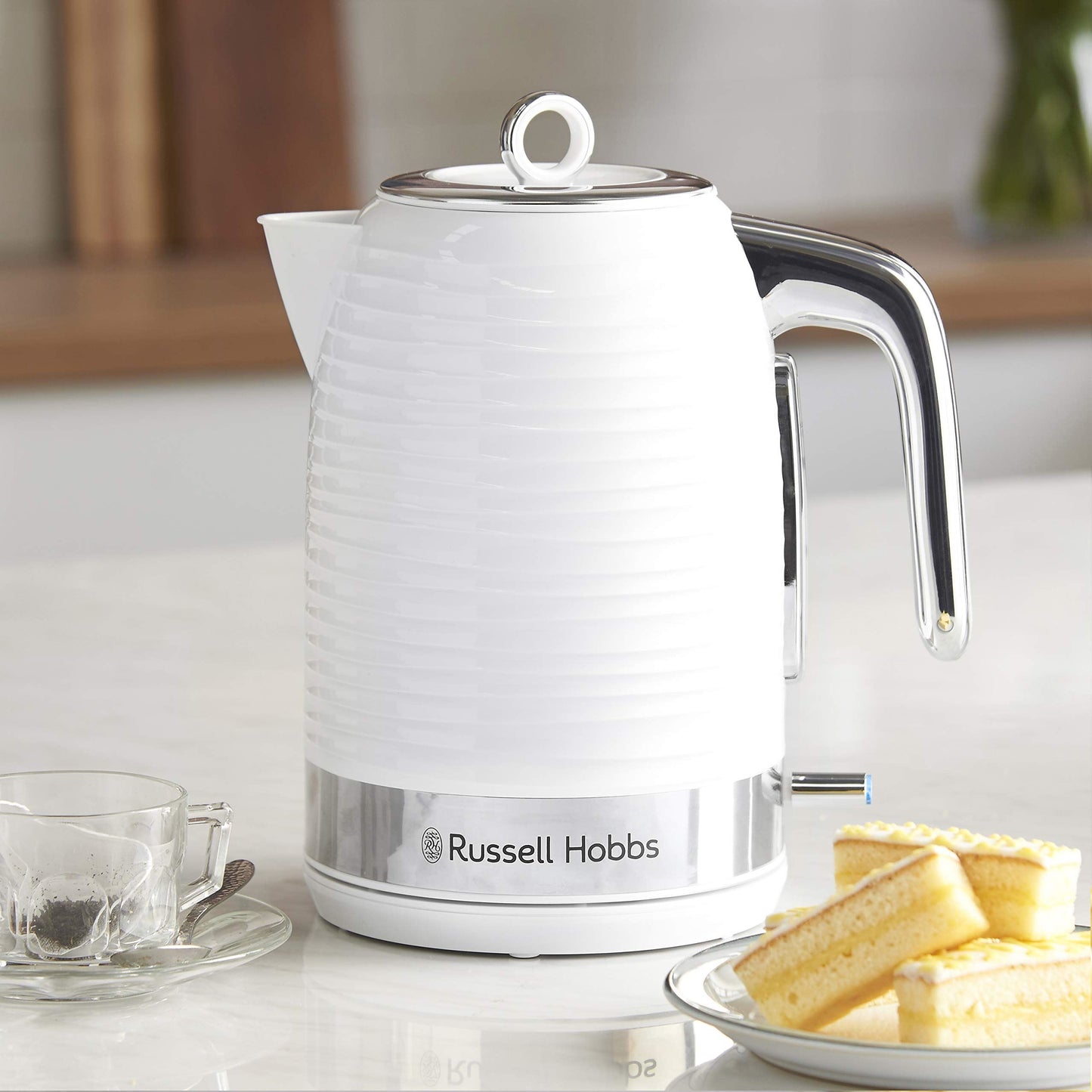 Russell Hobbs Inspire White 1.7L Electric Kettle