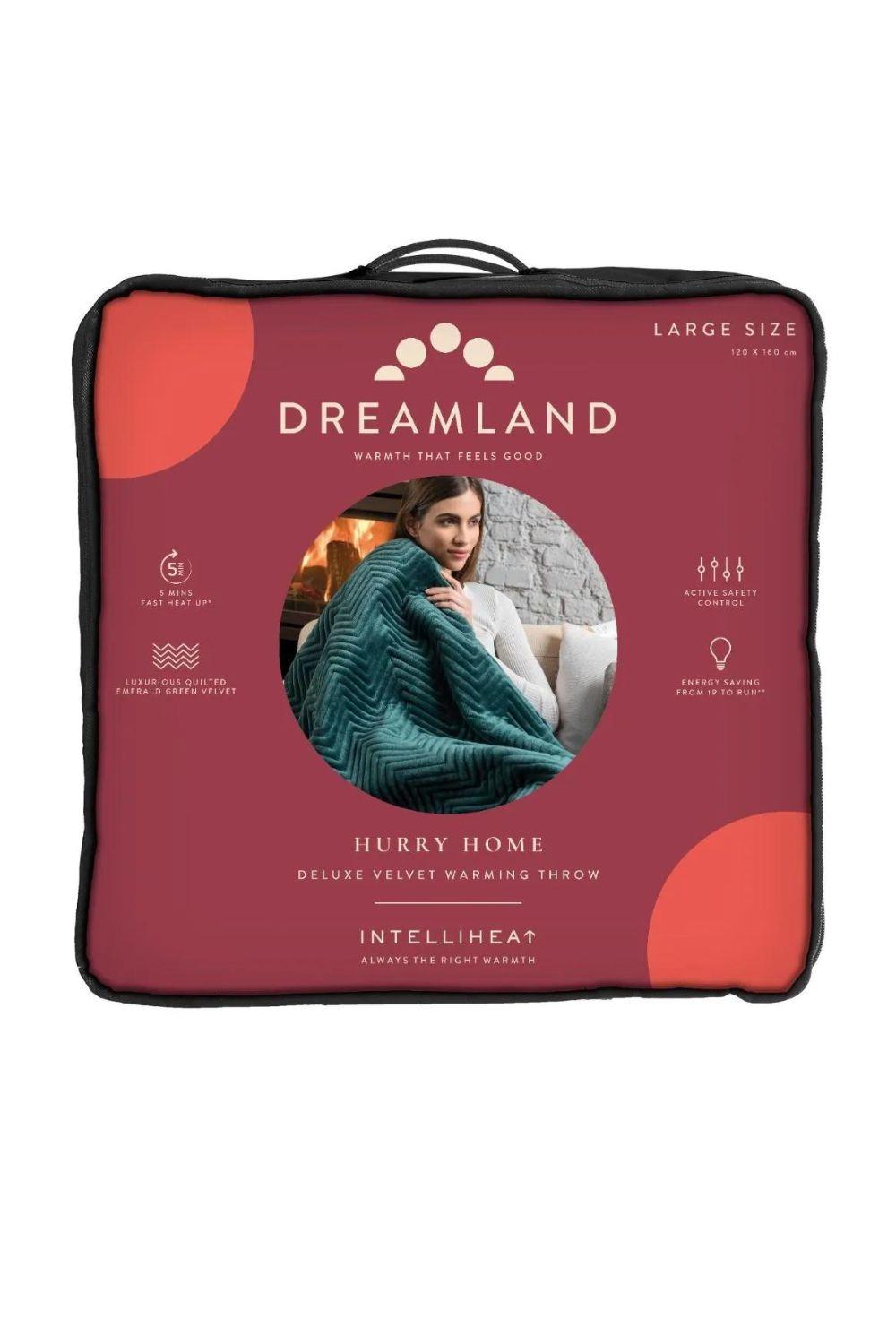 Dreamland Deluxe Velvet Herringbone Emerald Green