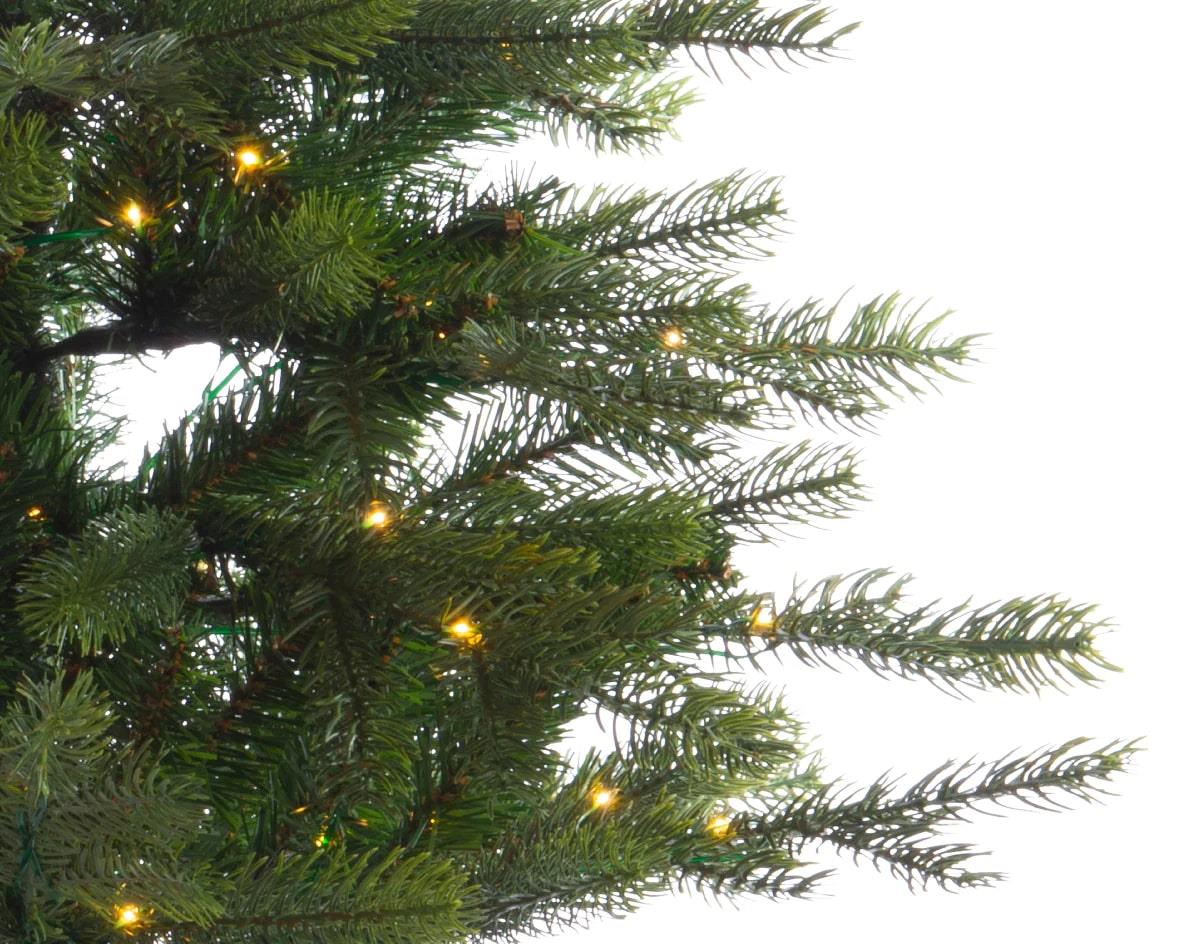 Everlands Potted Grandis Pre-Lit Artificial Christmas Tree