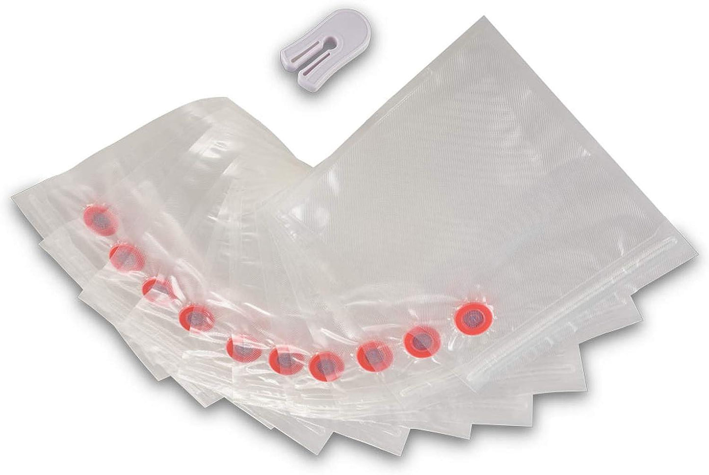 Solis 10 Pieces 26 x 35 cm Zip Vacuum Sealer Bags