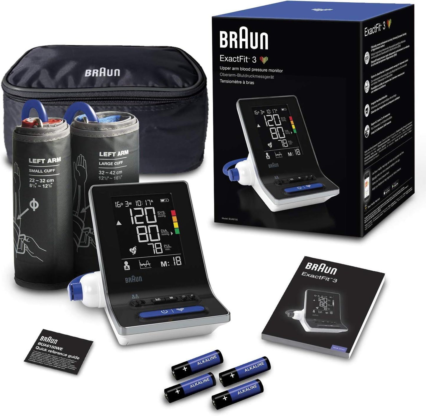 Braun ExactFit Upper Arm BP Monitor