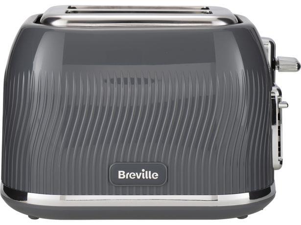 Breville Flow Grey 2 Slice Toaster