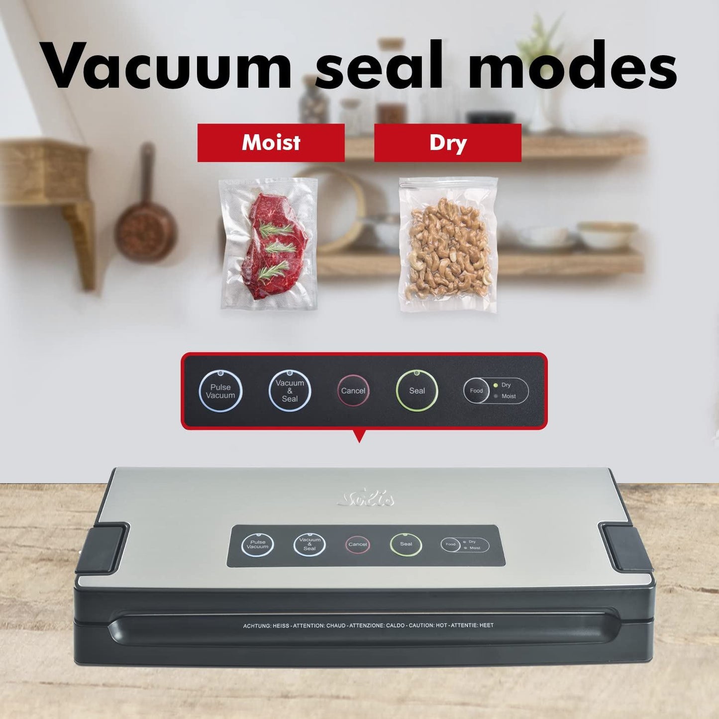 Solis Vac Premium 574 Automatic Vacuum Sealer Machine