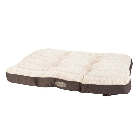 Scruffs Ellen Dog Mattress - Grey/Pink/Tan - M/L