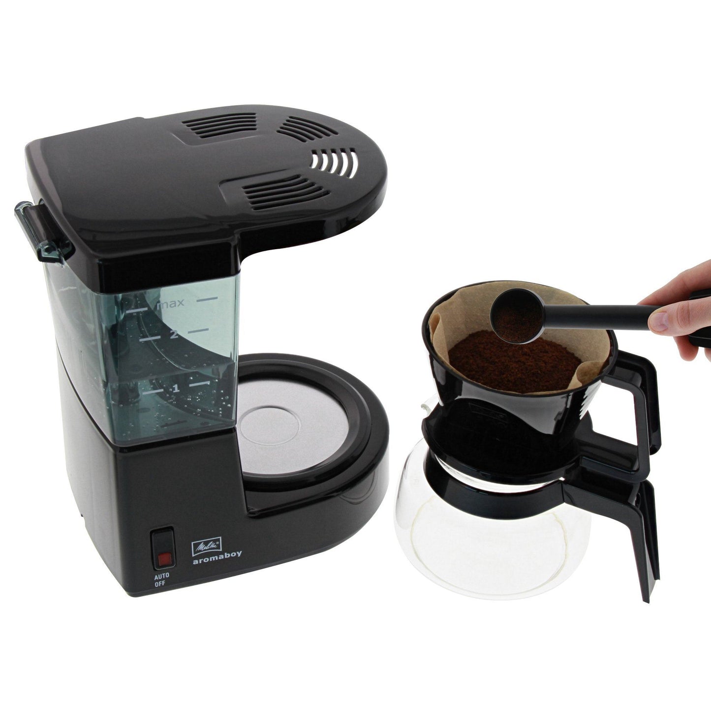 Melitta 6707286 Aroma Boy Filter Coffee Machine, 500 W, Black