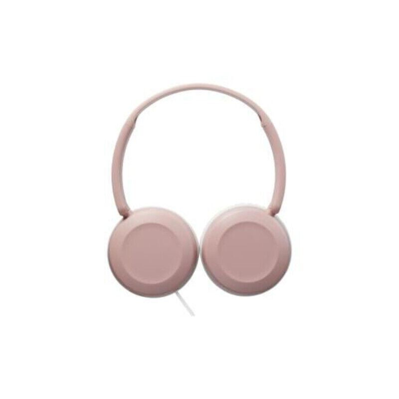 JVC Foldable Pink Lightweight On-Ear Headphones