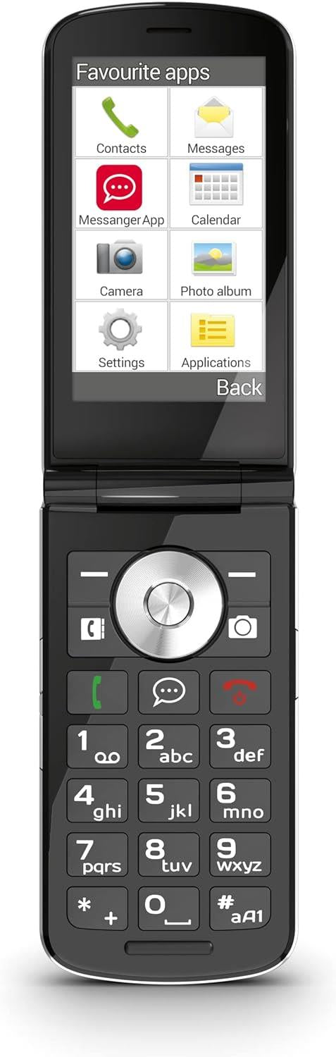 Emporia TOUCHsmart.2 Big button 4G Clamshell Phone with Touchscreen