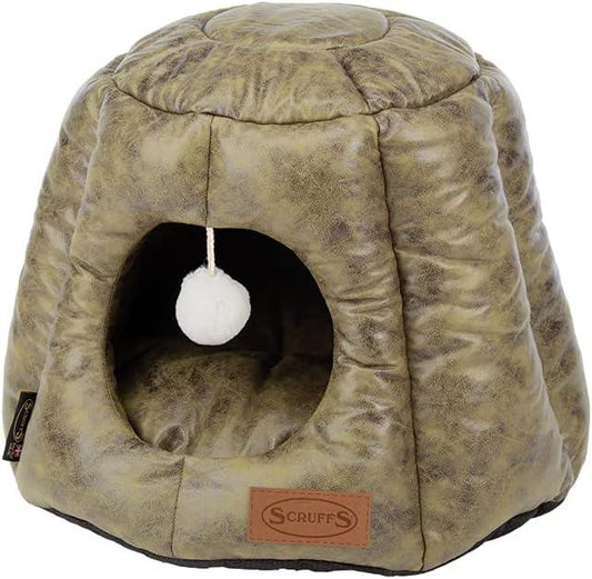 Scruffs Olive Knightsbridge Cat Bed