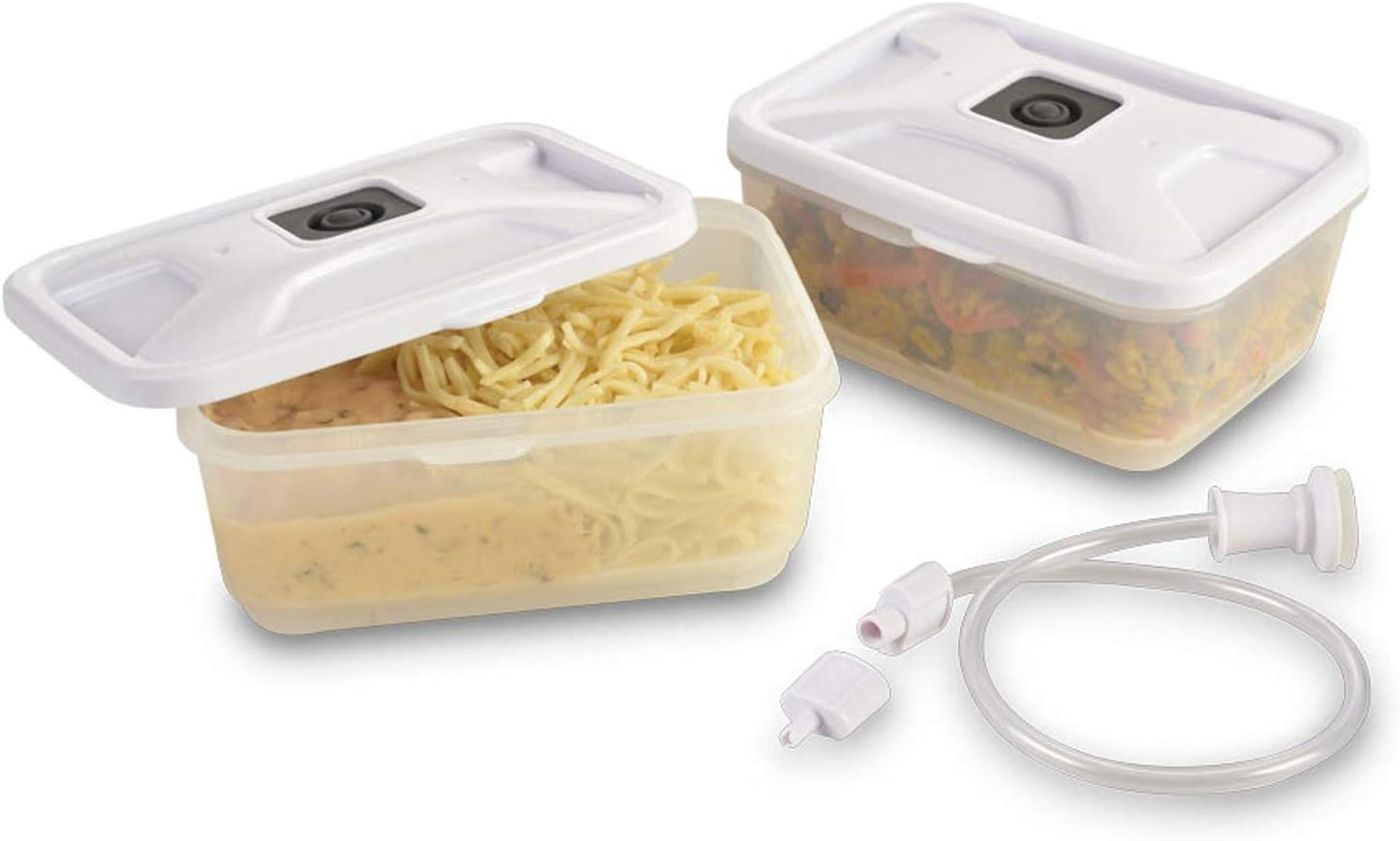 Solis Vacuum Lunch Boxes (2 x 600 ml)