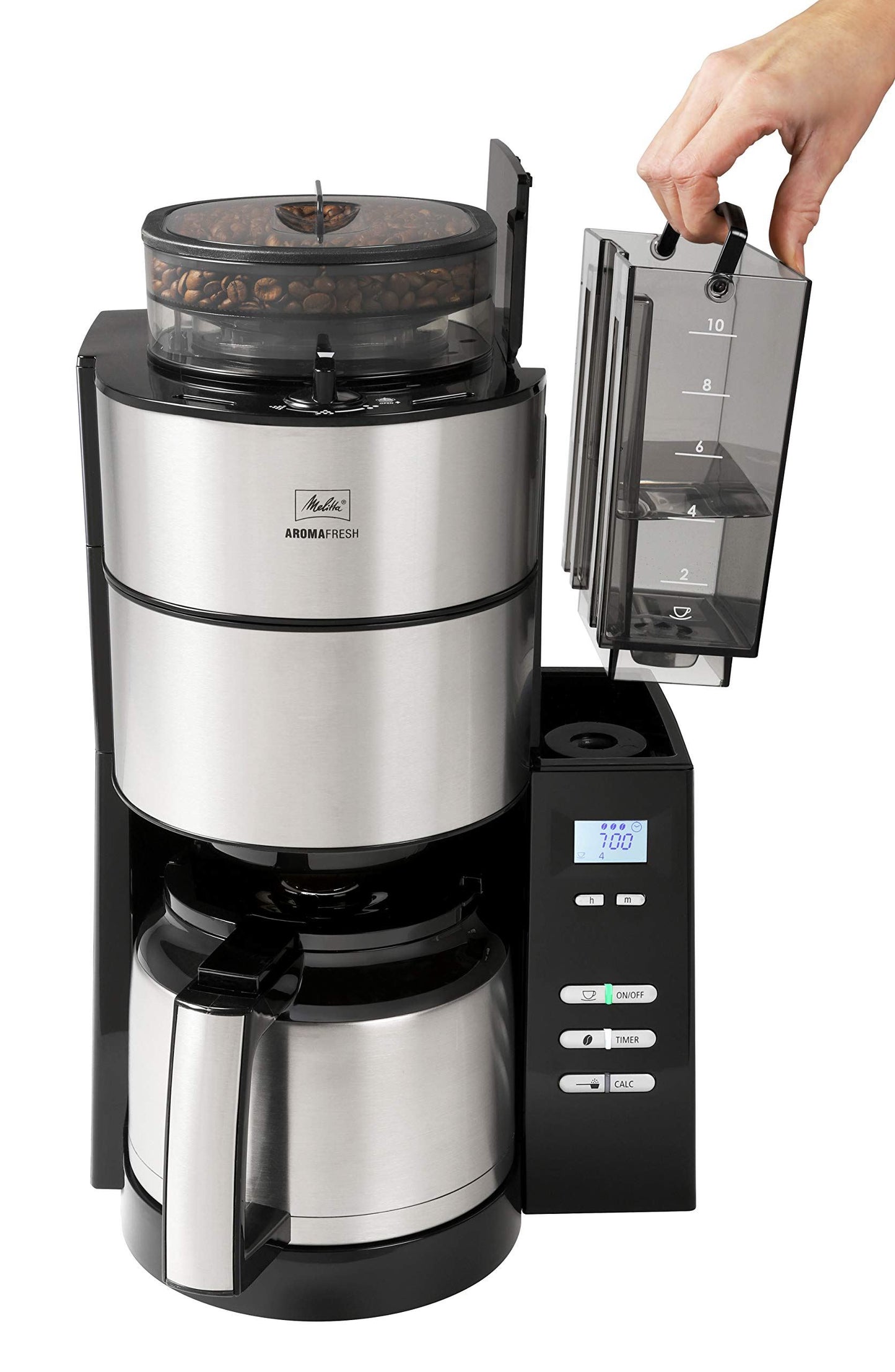 Melitta Filter Coffee Machine with Stainless Steel Jug