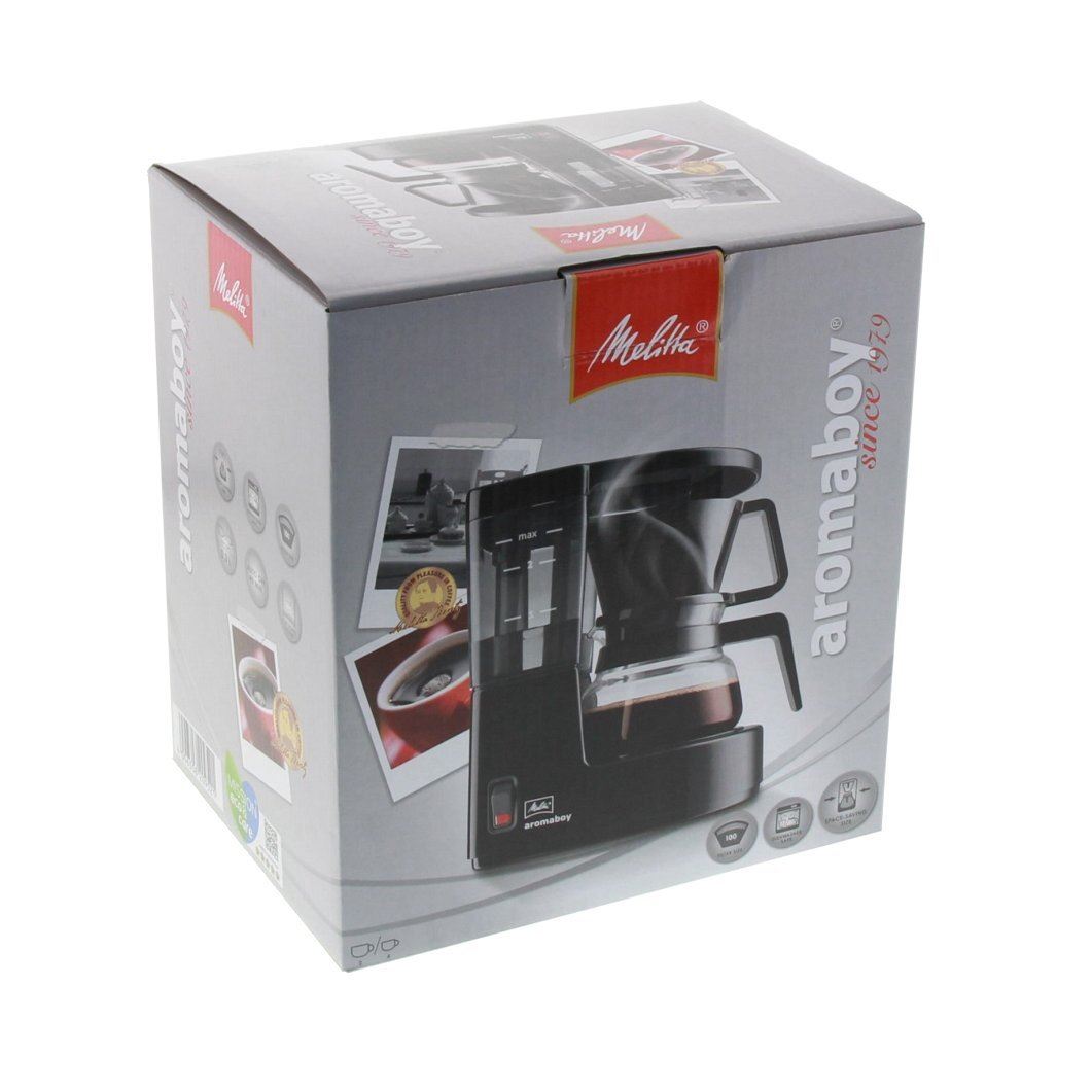 Melitta 6707286 Aroma Boy Filter Coffee Machine, 500 W, Black
