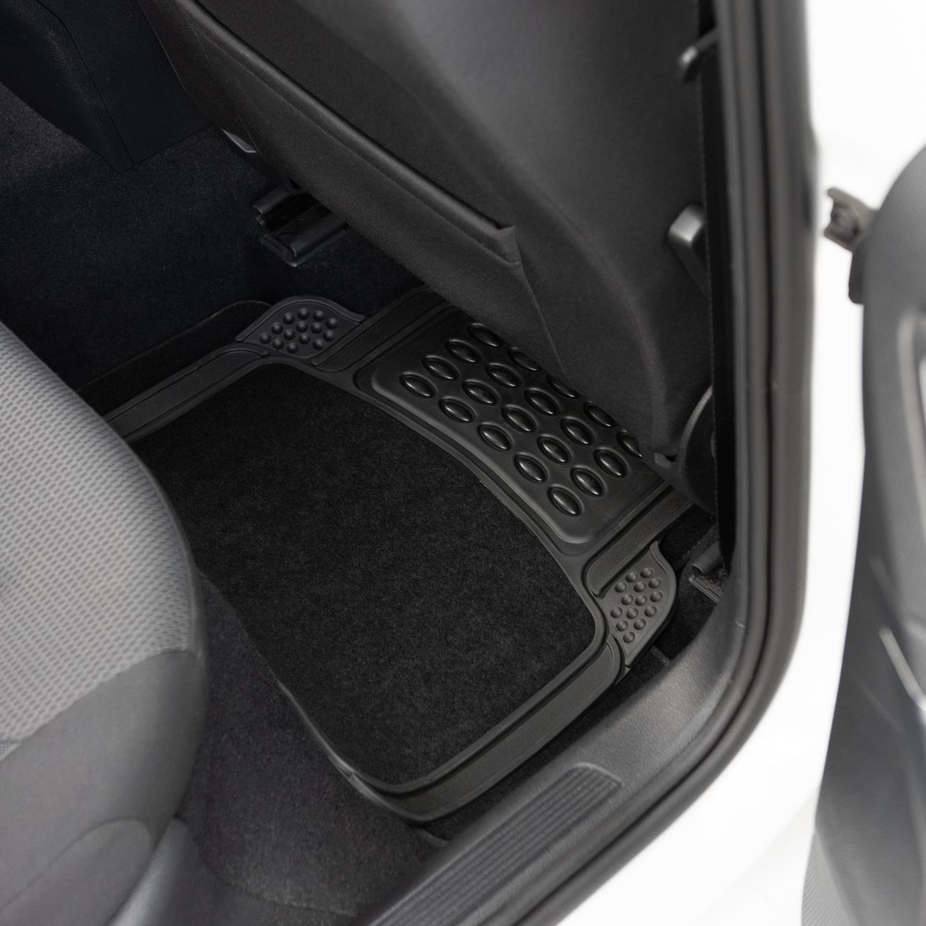 Streetwize Black Stellar Combination Car Mat Set