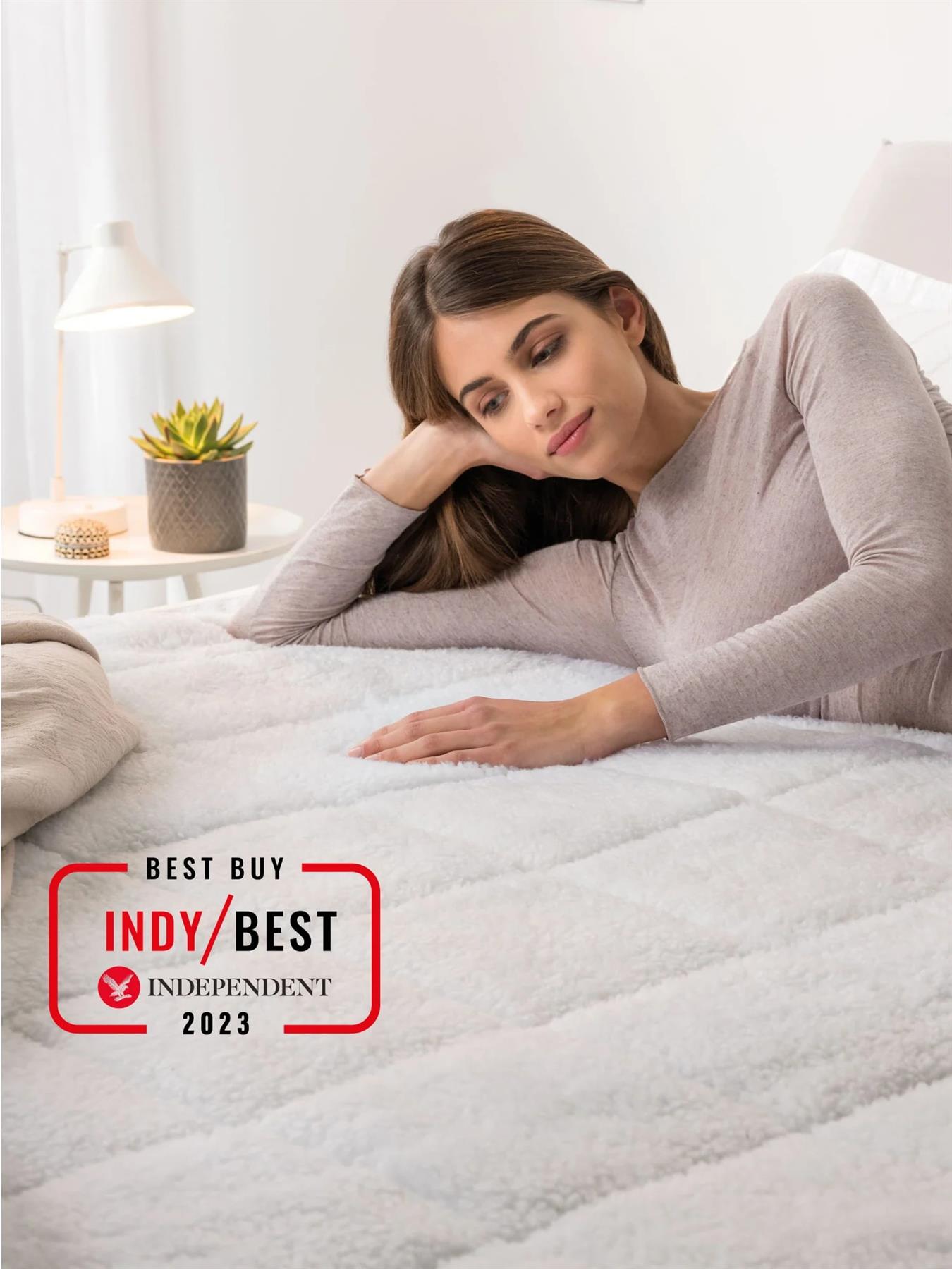 Dreamland Single Scandi Sherpa Underblanket