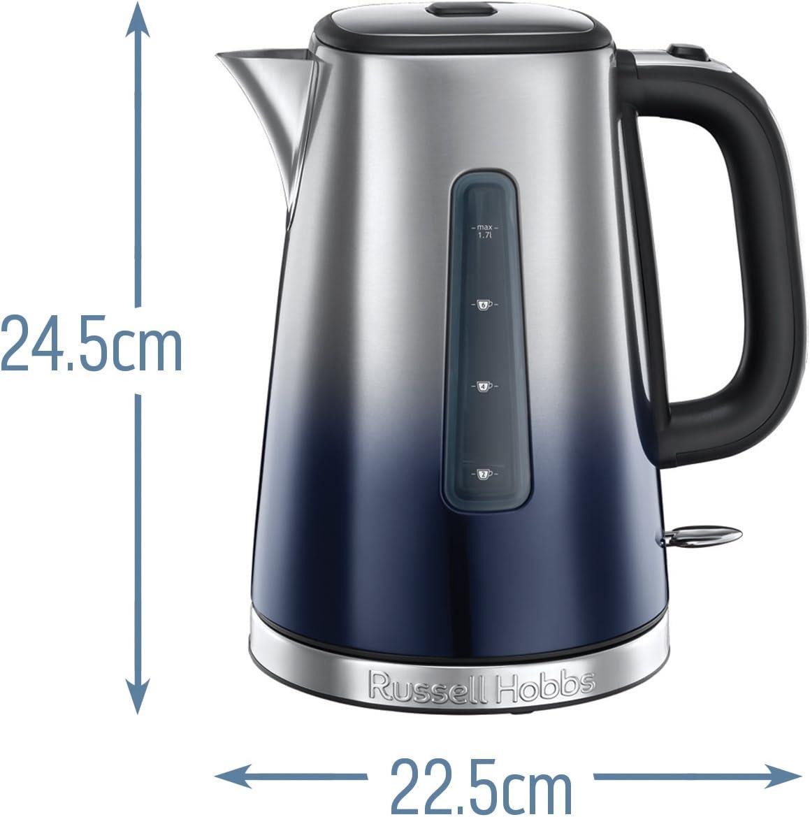 Russell Hobbs 1.7L Eclipse Midnight Blue Kettle