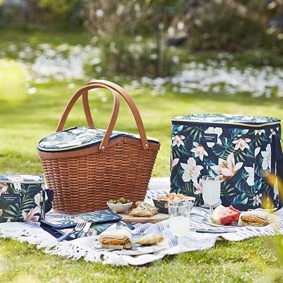 Navigate Summerhouse Java 4 Person Insulated Picnic Basket Cooler