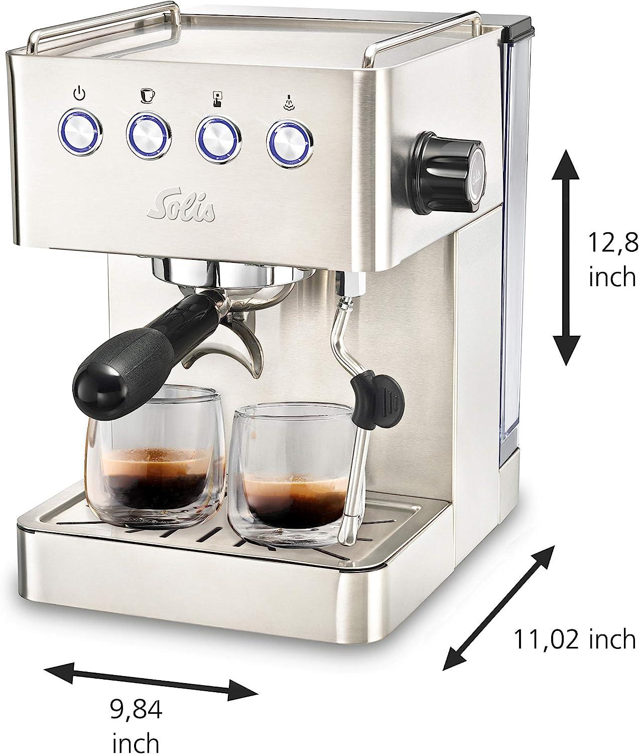 Solis Barista Gran Gusto Espresso Coffee Machine