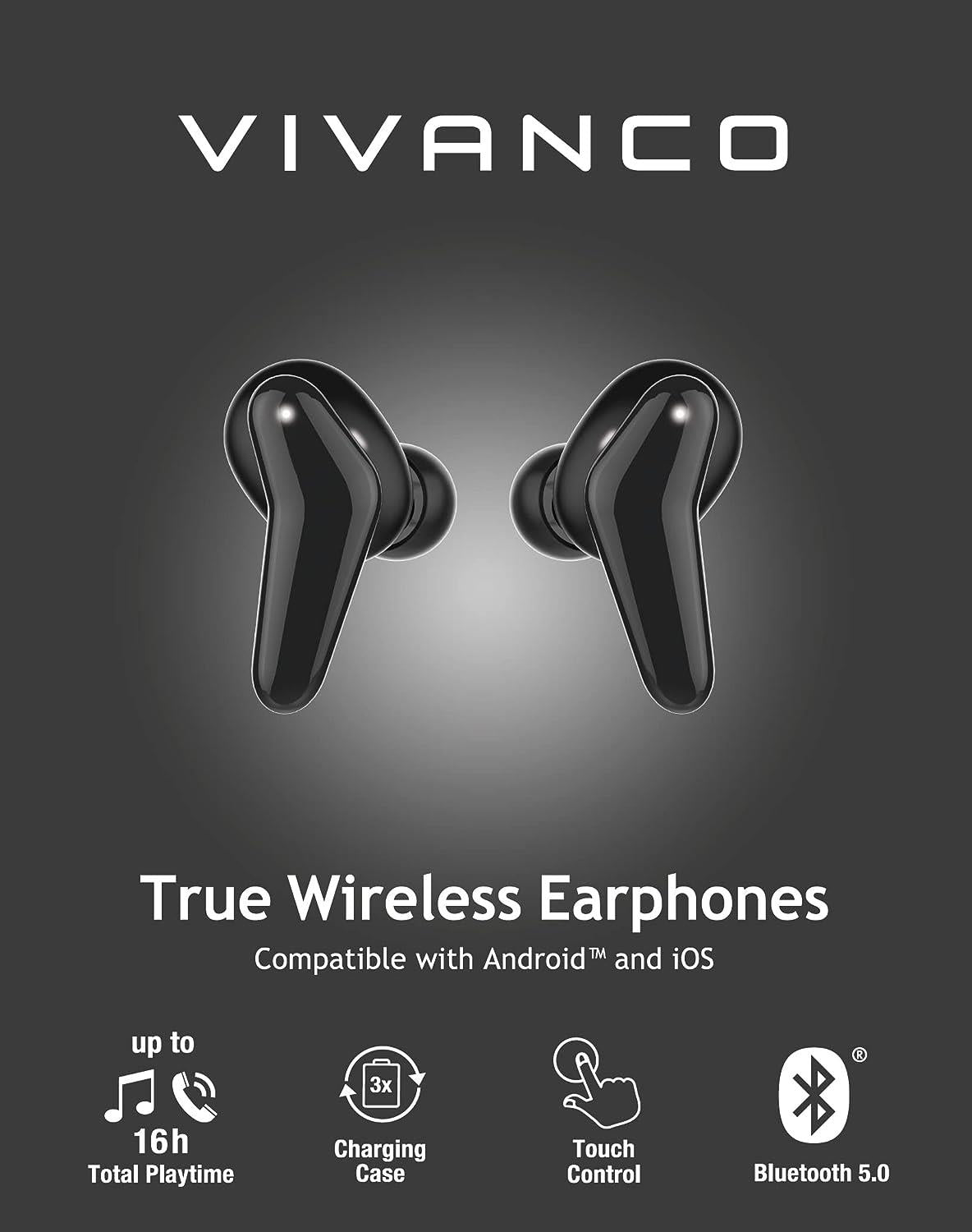 Vivanco Fresh Pair Bluetooth Wireless Earphones