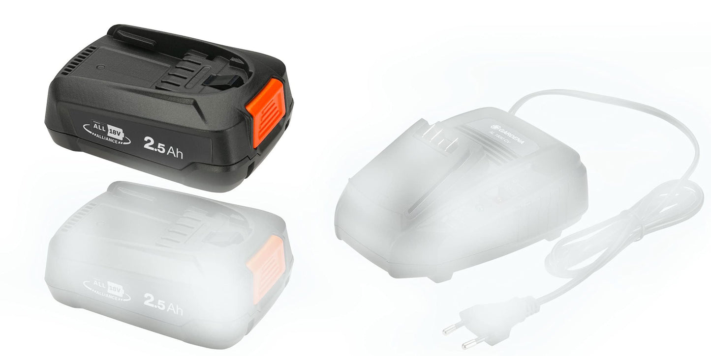 Gardena P4A PBA 18V/45 2.5 Ah System Battery